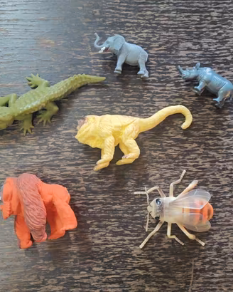 Lotto 6 Animali Giocattolo Giungla - Epic Animals