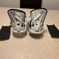 VENDUTI *** Attacchi snowboard Nitro Staxx