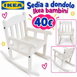 Sedia a dondolo ikea