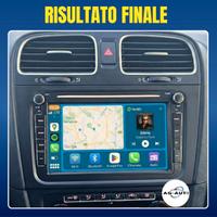 Volkswagen Golf 5 6 | 8 Pollici Autoradio android