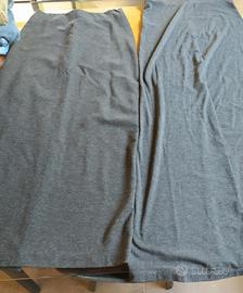 coppia gonne lunghe con spacco sul retro