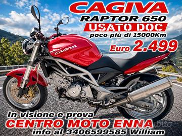 Cagiva Raptor 650 - 2007 Poco più di 15K
