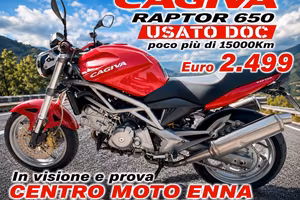 Cagiva Raptor 650 - 2007 Poco più di 15K