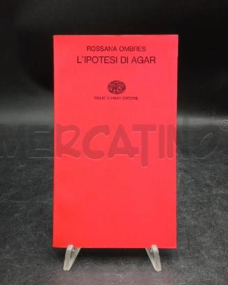EINAUDI R. OMBRES L'IPOTESI DI AGAR CON AUTOGRAFO