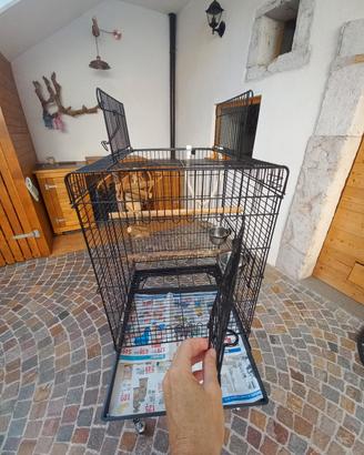 gabbia grande  per pappagallo 