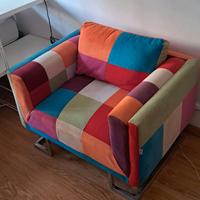 poltrona colorata