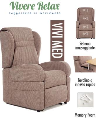 Poltrona disabili vivi med relax totale