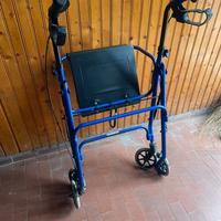 Deambulatore in alluminio
