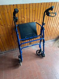 Deambulatore in alluminio