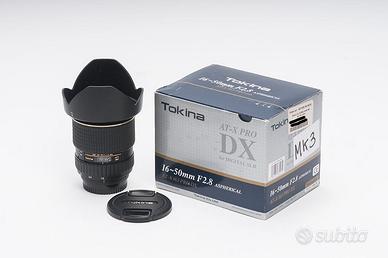 Tokina 16-50 f2.8 x Nikon
