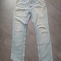jeans azzurro chiaro uomo 72D 