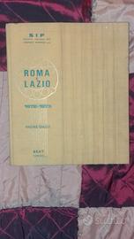 Elenco Pagine Gialle Roma e Lazio 1972/73