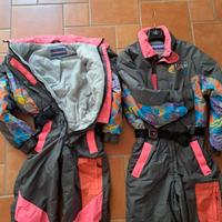 TUTA DA NEVE intera Tg. M e pure S marca Diadora
