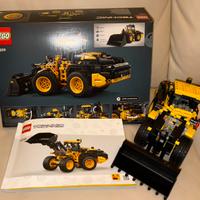 Lego technic 42209 pala ruspa volvo gialla