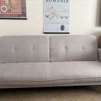 Divano Letto Clic Clac 3 Posti Reclinabile