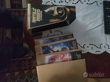Guerre Stellari cofanetto 3 vhs