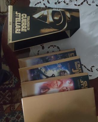 Guerre Stellari cofanetto 3 vhs