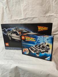 Lego 10300+21103 DeLorean 