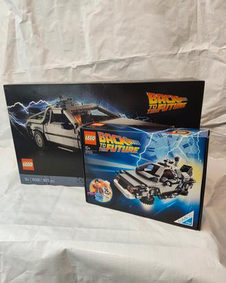 Lego 10300+21103 DeLorean 