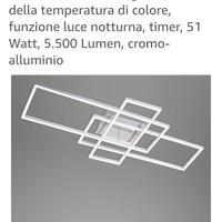 plafoniera moderna led