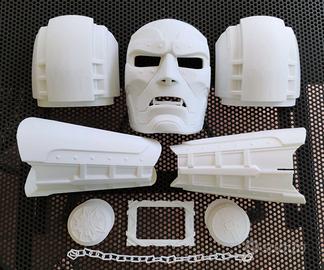 DR Doom Doomsday bundle Cosplay 3D 1:1 mask