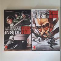 manga Attack on Titan Inside e Outside 