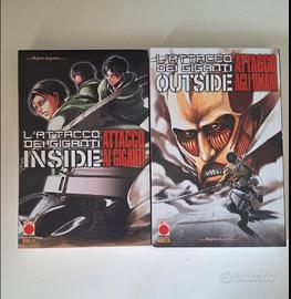 manga Attack on Titan Inside e Outside 
