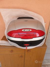 Givi valigia e450 simply ii argento monolock