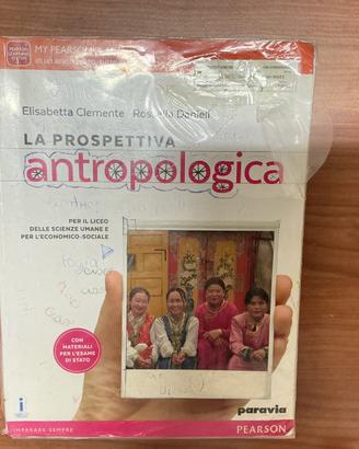 Libro Scolastico “La Prospettiva  Antropologica”.