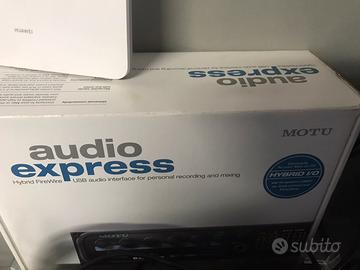 Scheda audio Motu audio express