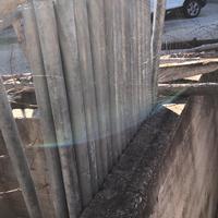 pali recinzione ferro zincato 