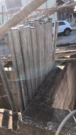 pali recinzione ferro zincato 