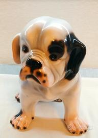 Statua cane in ceramica 