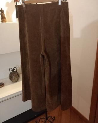 pantaloni gamba larga -gonna pantalone