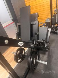 Leg Press Hack Squat Combinata