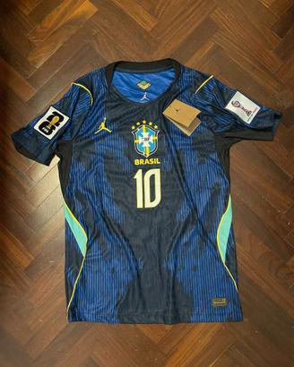 Neymar 10 Brasile Seconda Maglia Mondiali 2026 S –