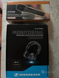 Cuffie professionali DJ SENNHEISER