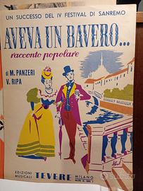 AVEVA UN BAVERO. Festival Sanremo 1954