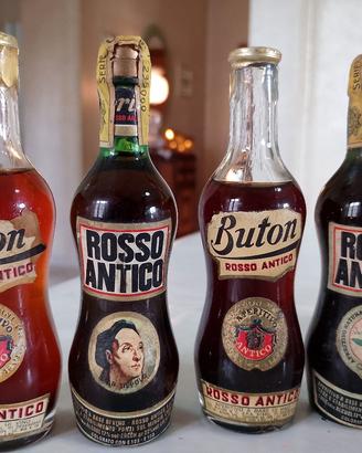 Collezione 4 mignon Buton Rosso Antico vintage