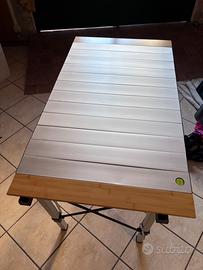 Tavolo quadra brunner 120 x68 da campeggio