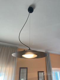 Lampadario vintage nero