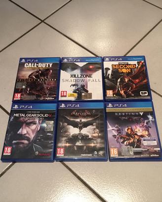 Giochi vari PS4
