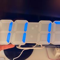 Orologio LED da parete e da tavolo – multifunzione