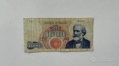 1000 (mille) lire antiche