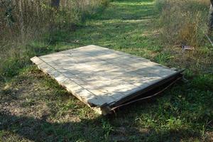 Slitta bifronte per trasporto in campagna