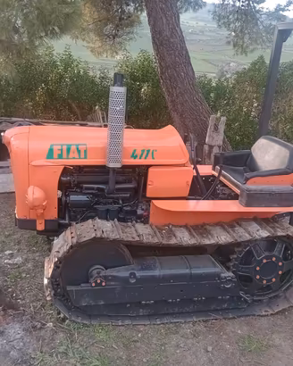 Trattore cingolato 411c