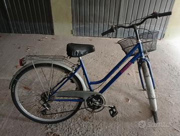 Bici bicicletta 26 donna con cambio