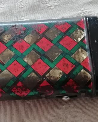 Torcia vintage lampadina metallo anni 50 60