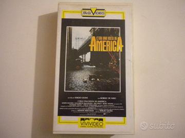 VHS ''C'era una volta in America'' (Amendola)
