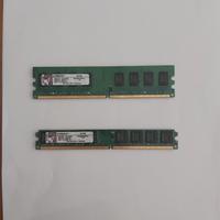 4Go 2x 2GB PC2-6400U DDR2 800MHz KVR800D2N6/2G RAM